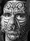 An Australian heavy into Neo-Tribal Body Art