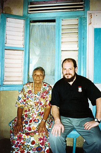 Late Carib Queen Justa Werges and Max Forte